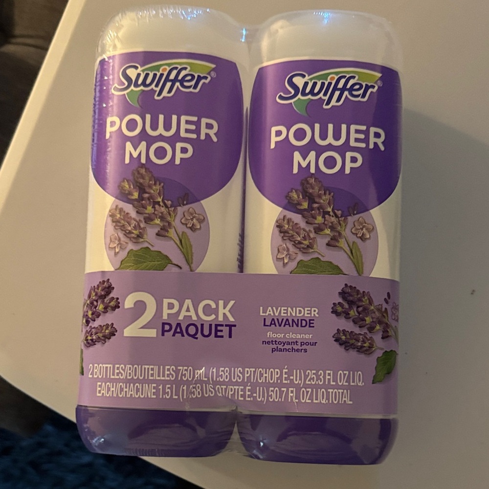 Swiffer Power Mop Lavender Scent 2 Pack